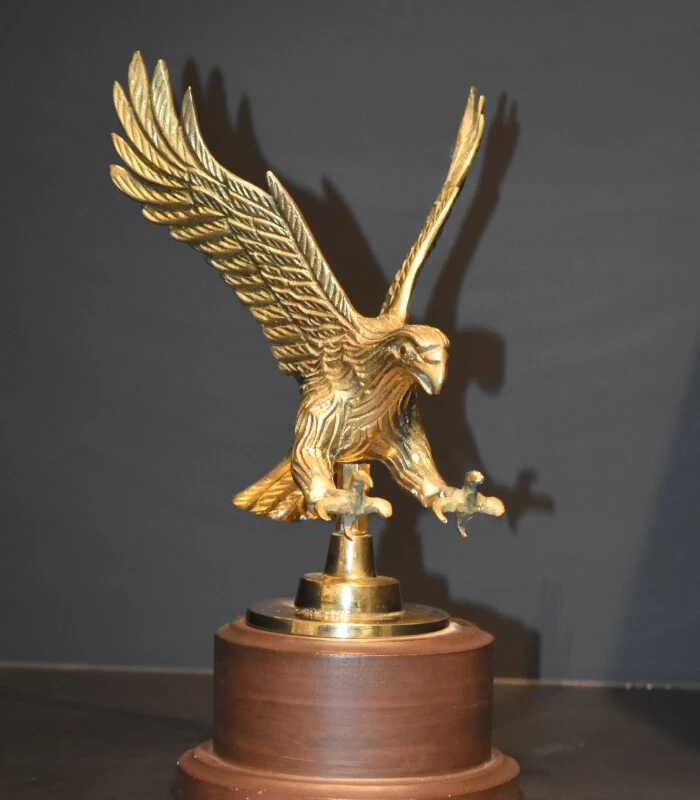 Golden Eagle Trophy Statue