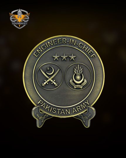 Engineer-in-Chief Pakistan Army Shield Elite Souvenirs