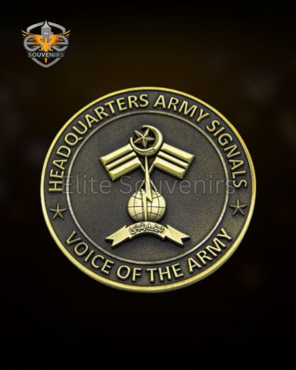 Headquarters Army Signals – Custom Military Coin-3 Elite Souvenirs