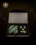 Pakistan Army Tie & Cufflinks Gift Set Elite Souvenirs