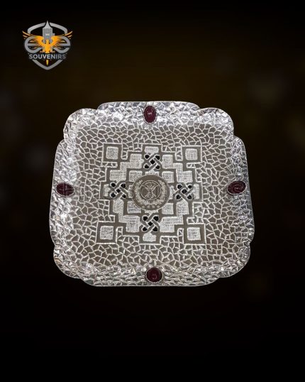 Silver ornamental bowls