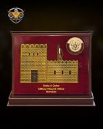 Qatar Military Attaché Commemorative Plaque