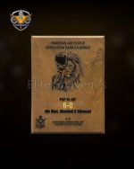 Pakistan Air Force – Operation Zarb-e-Azb commemorative wooden plaque