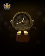 military-commemorative-brass-desk-clock