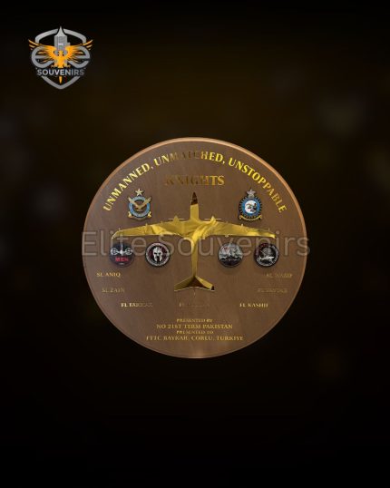 Military Commemorative Desk Plaque UAV Squadron Souvenir (2)